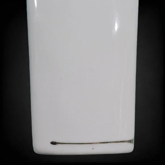 1950s Vintage Porcelain Decanter Floral Gold Trim Cork Stopper Mid-Century Cruet - Picture 14 of 16